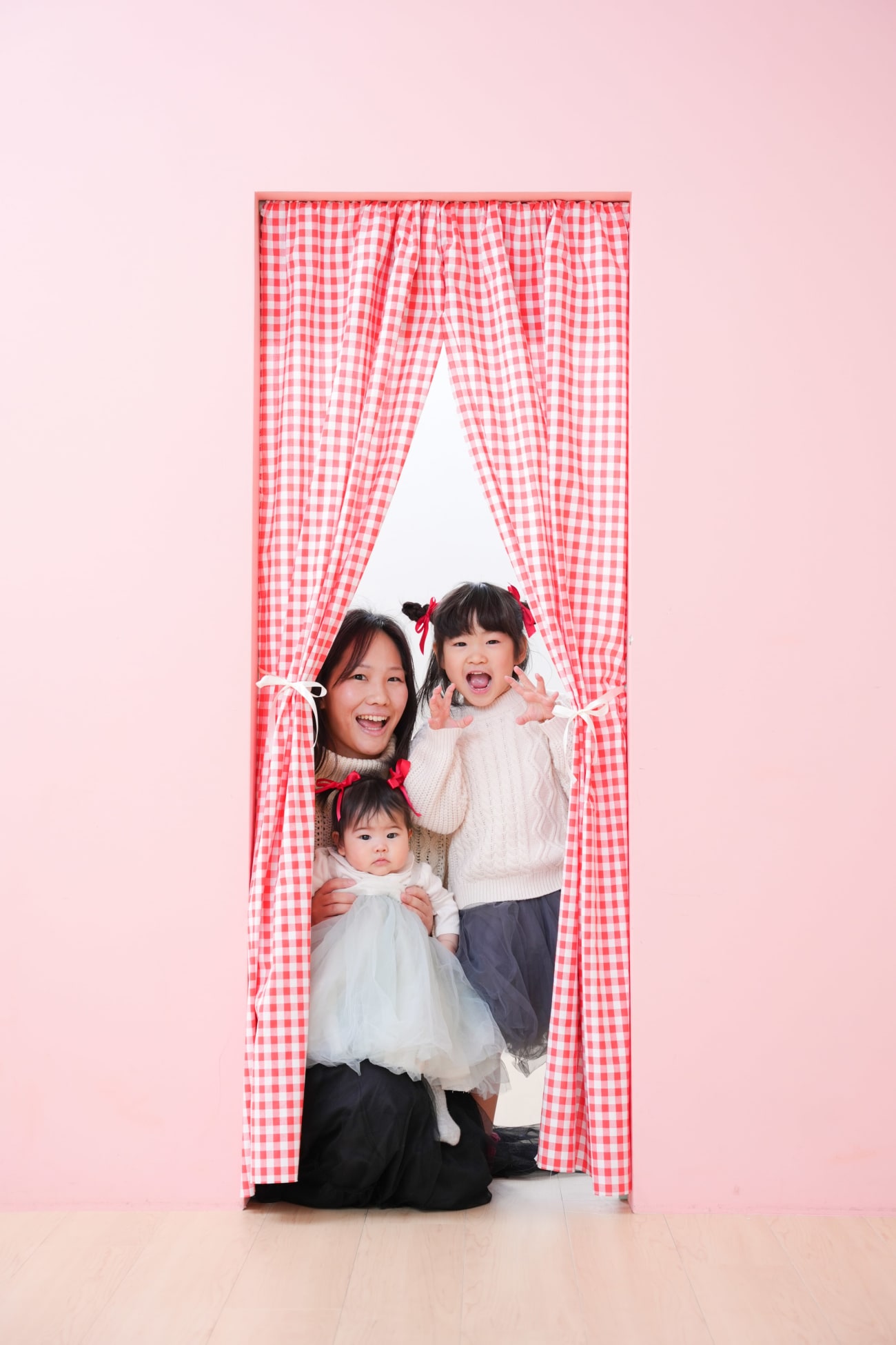 ママといっしょにばぁ！