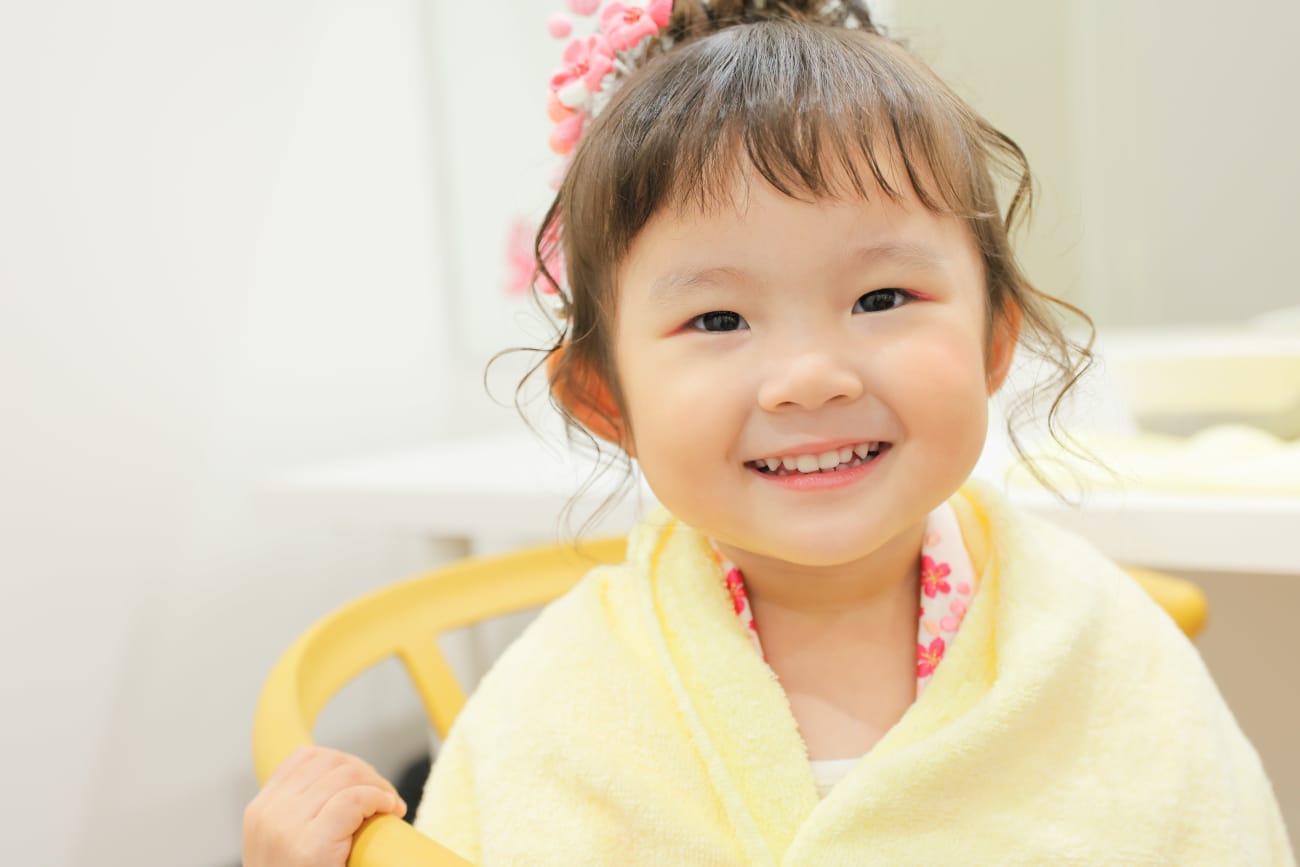 お化粧るんるん♪