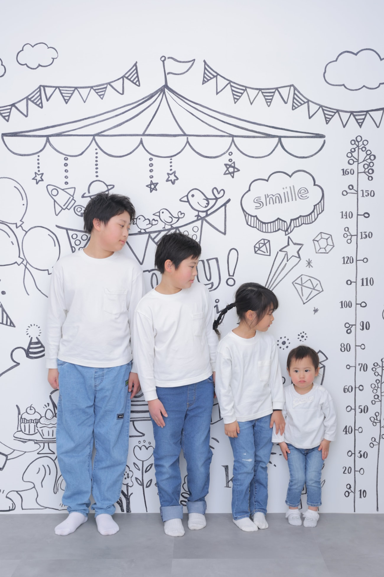 背の順に、ピッ！🫡