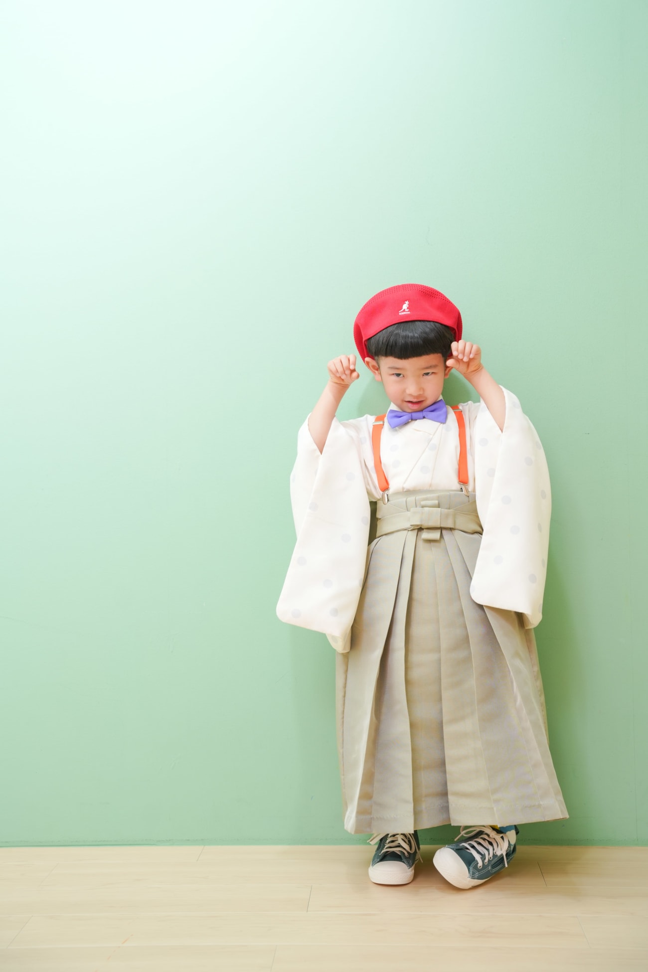 恐竜の真似っ子も楽勝😏