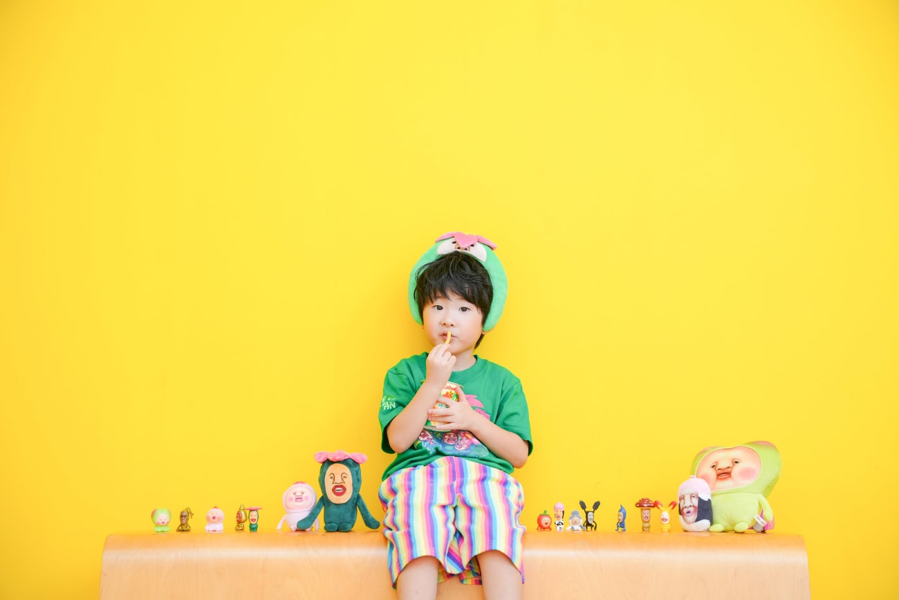 大好きなこびととおやつタイム🍿