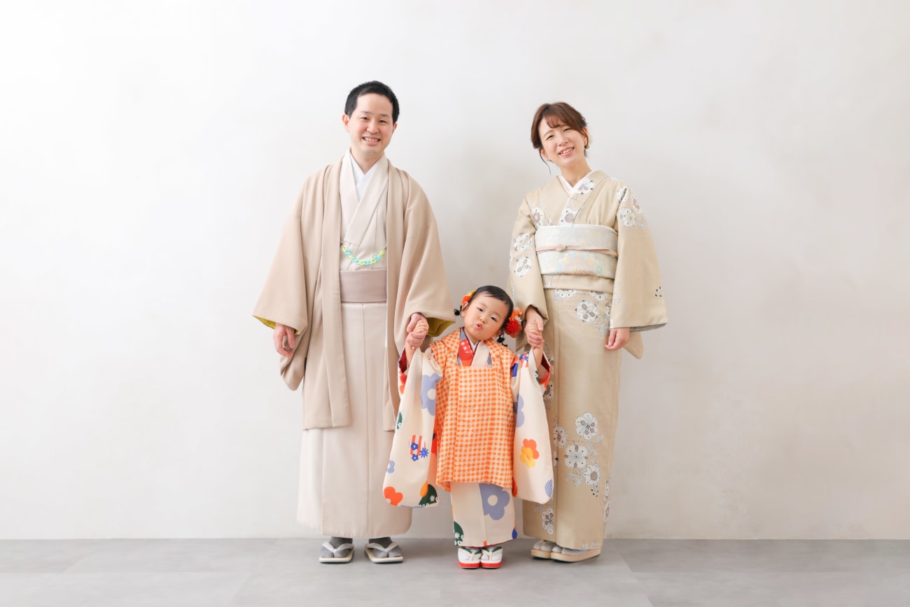家族みんなでお着物🌷