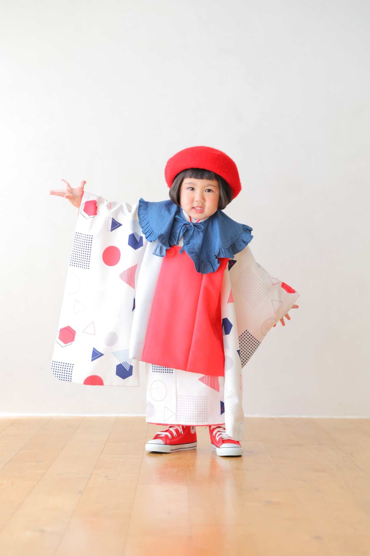 ハピスタコーデ👒🎀