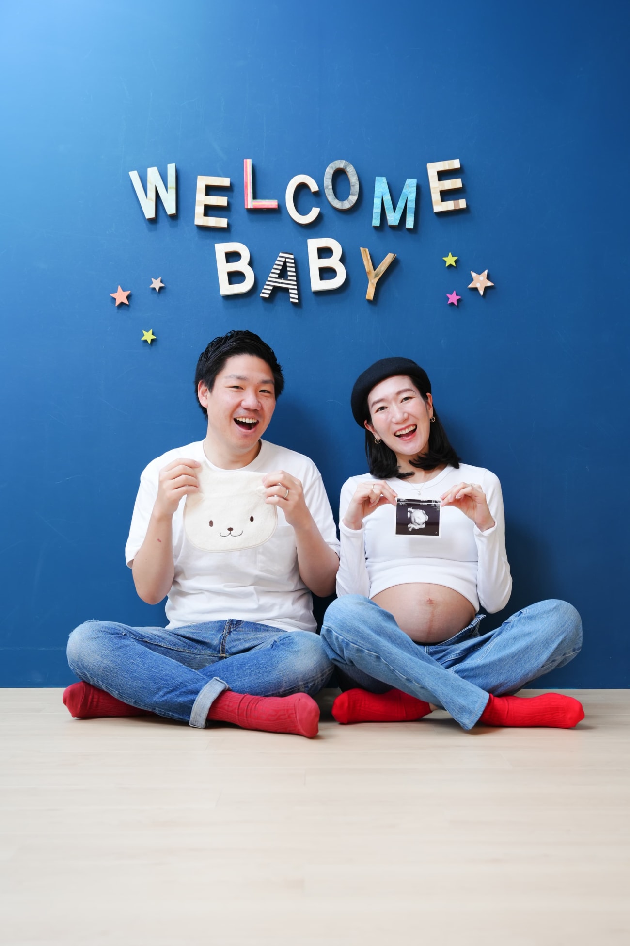 お揃いのお洋服でご来店してくださいました。