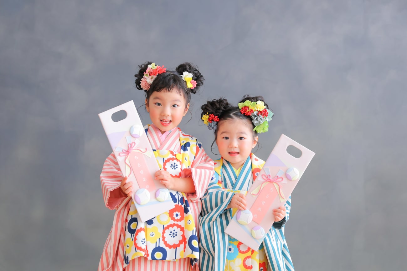 千歳飴からいないいないばあっ！☆