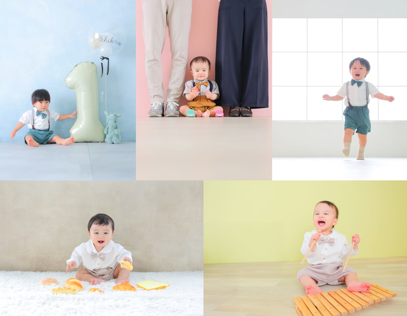 ④バースデー撮影　レンタル衣装