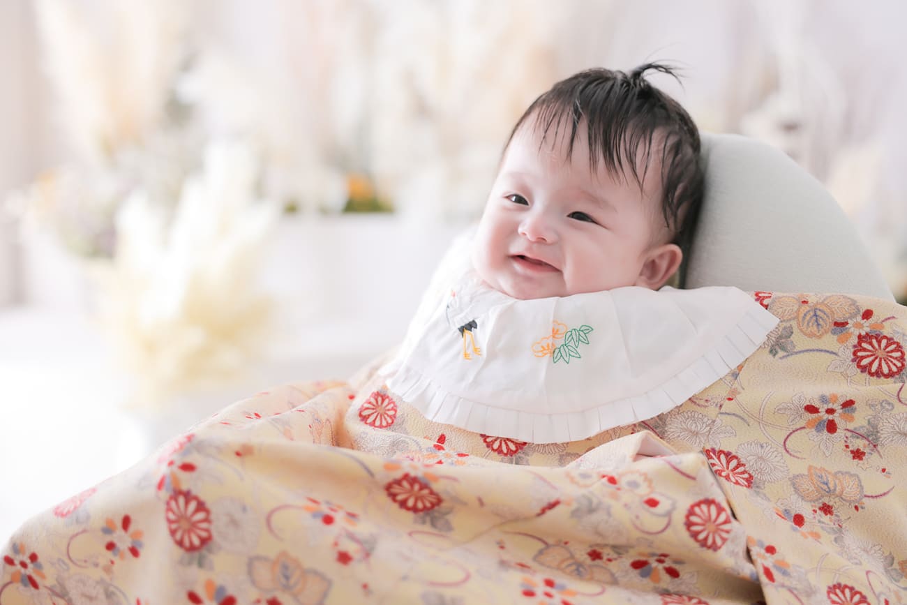 赤ちゃんらしい柔らかい光での写真も👶