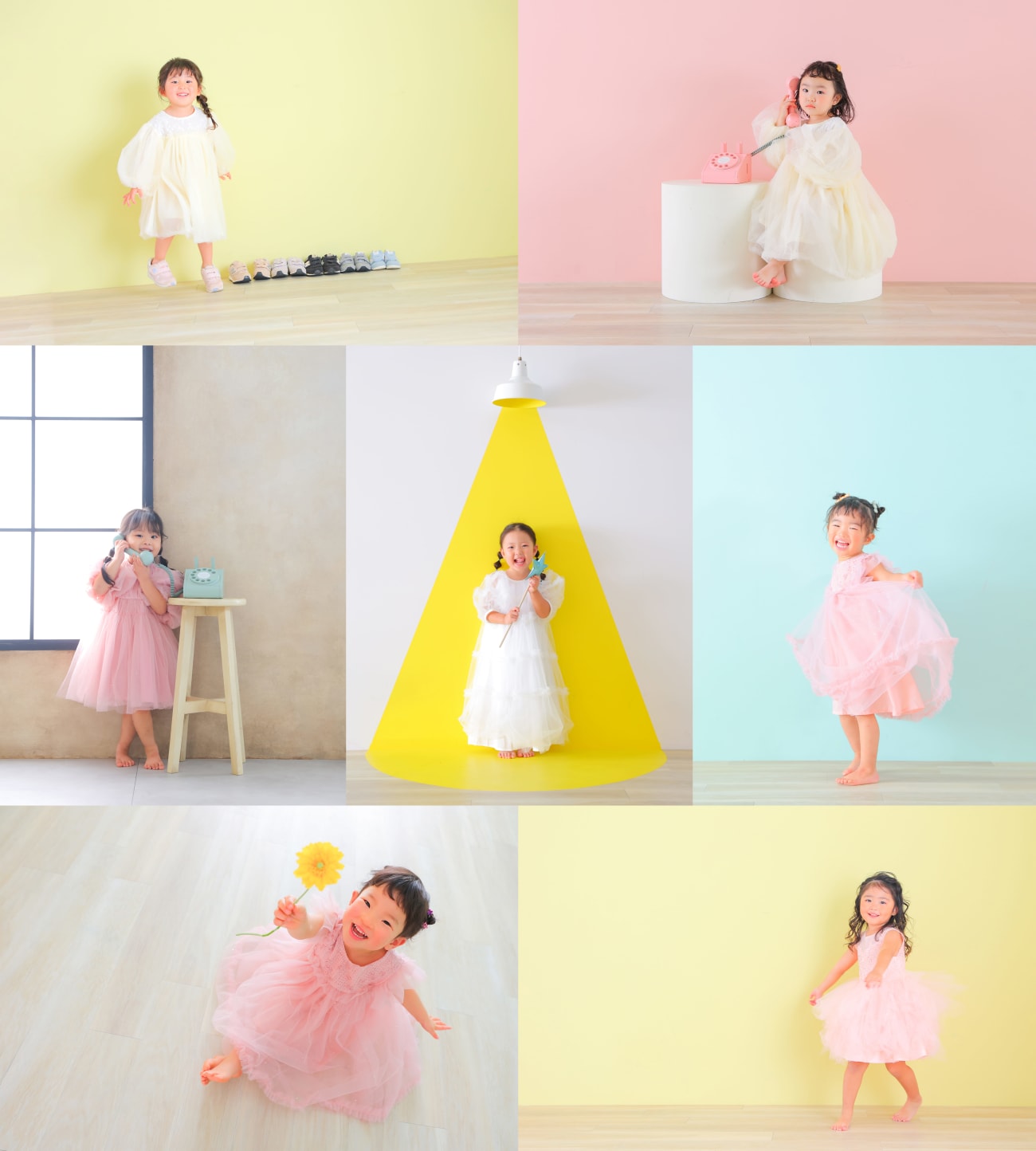 ①女の子　レンタル衣装