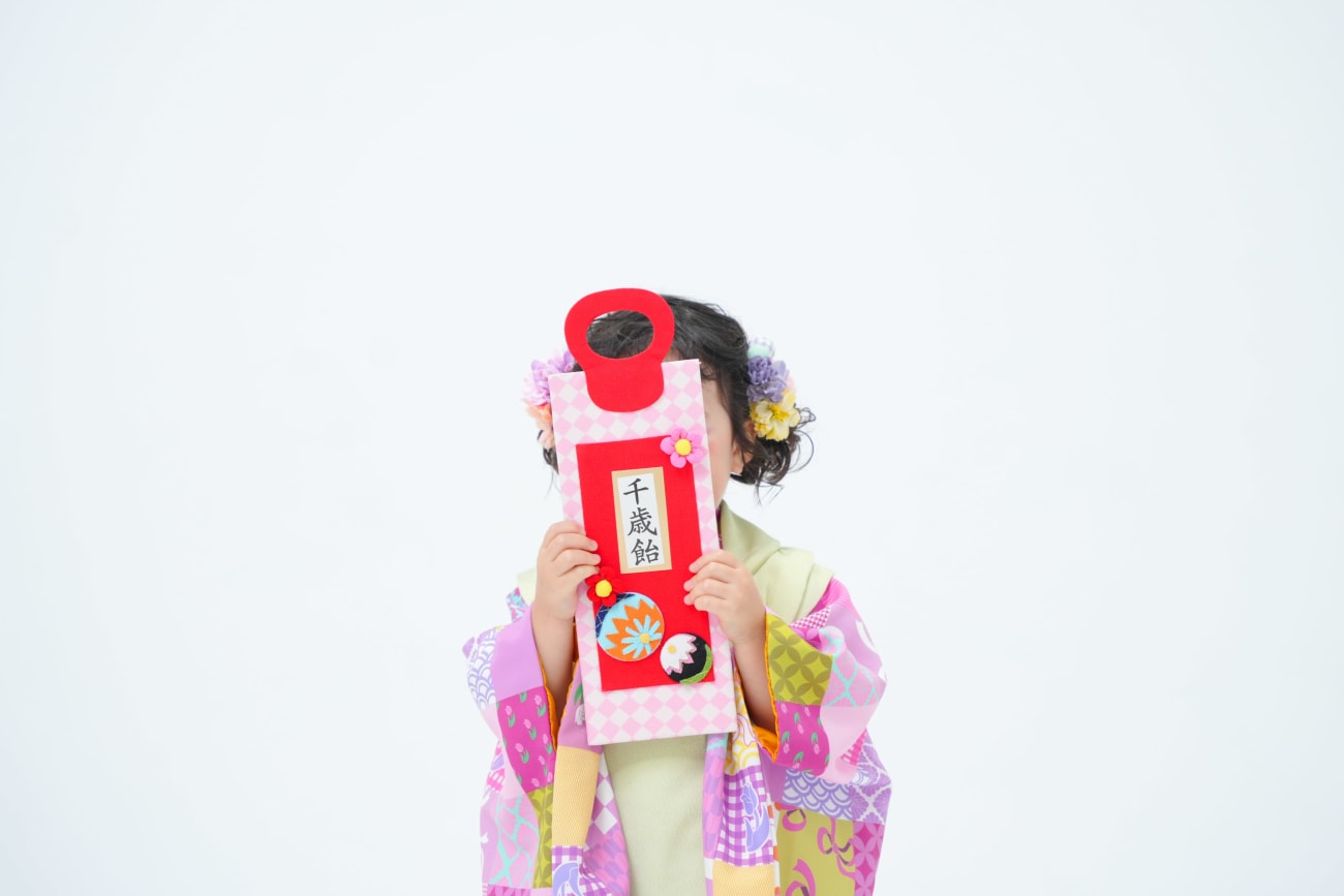 千歳飴で遊んじゃおう🎵