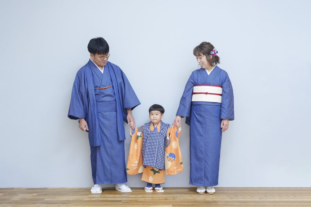 ママとパパといっしょに撮影！