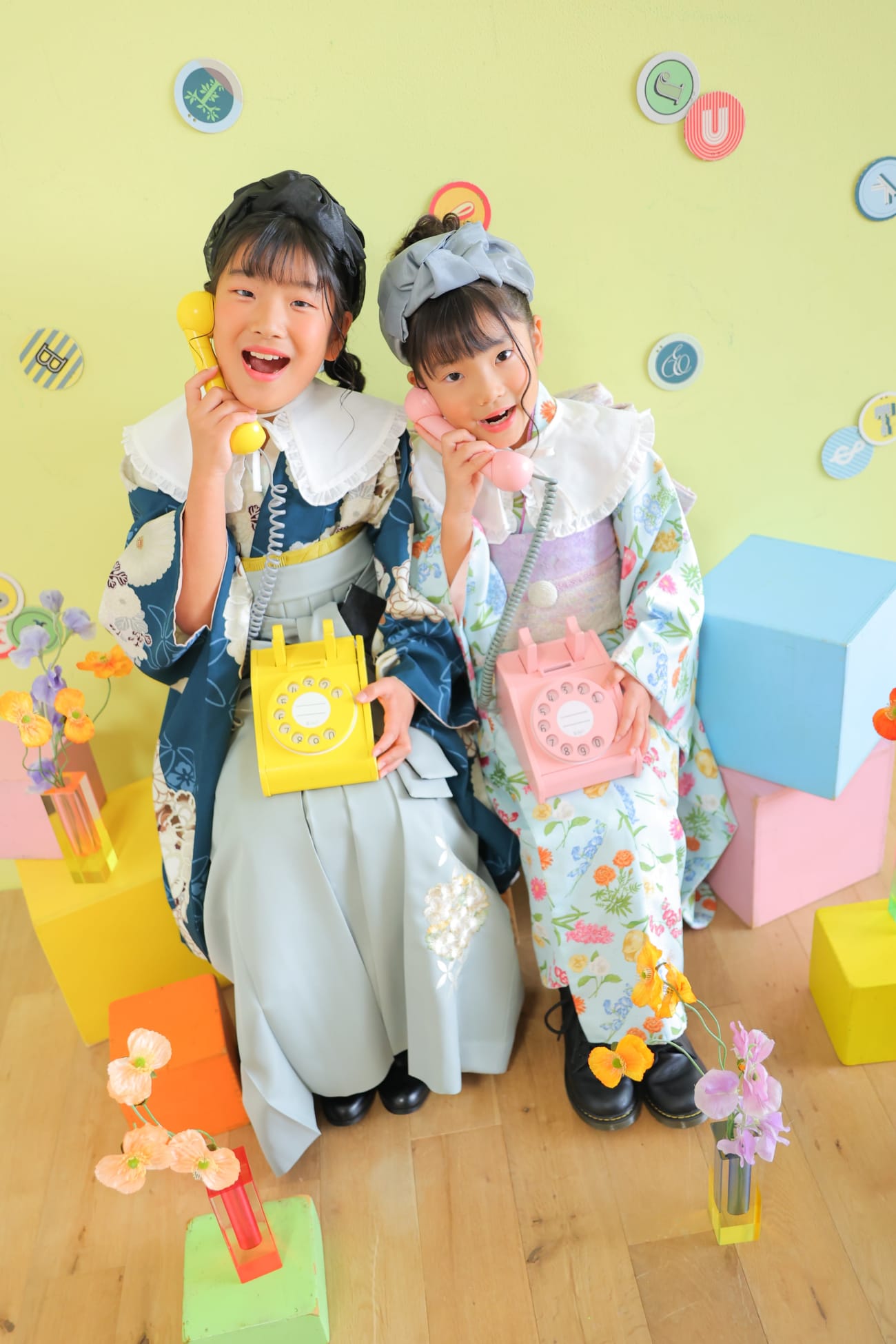 最後は仲良く電話で、、、📞✨️
