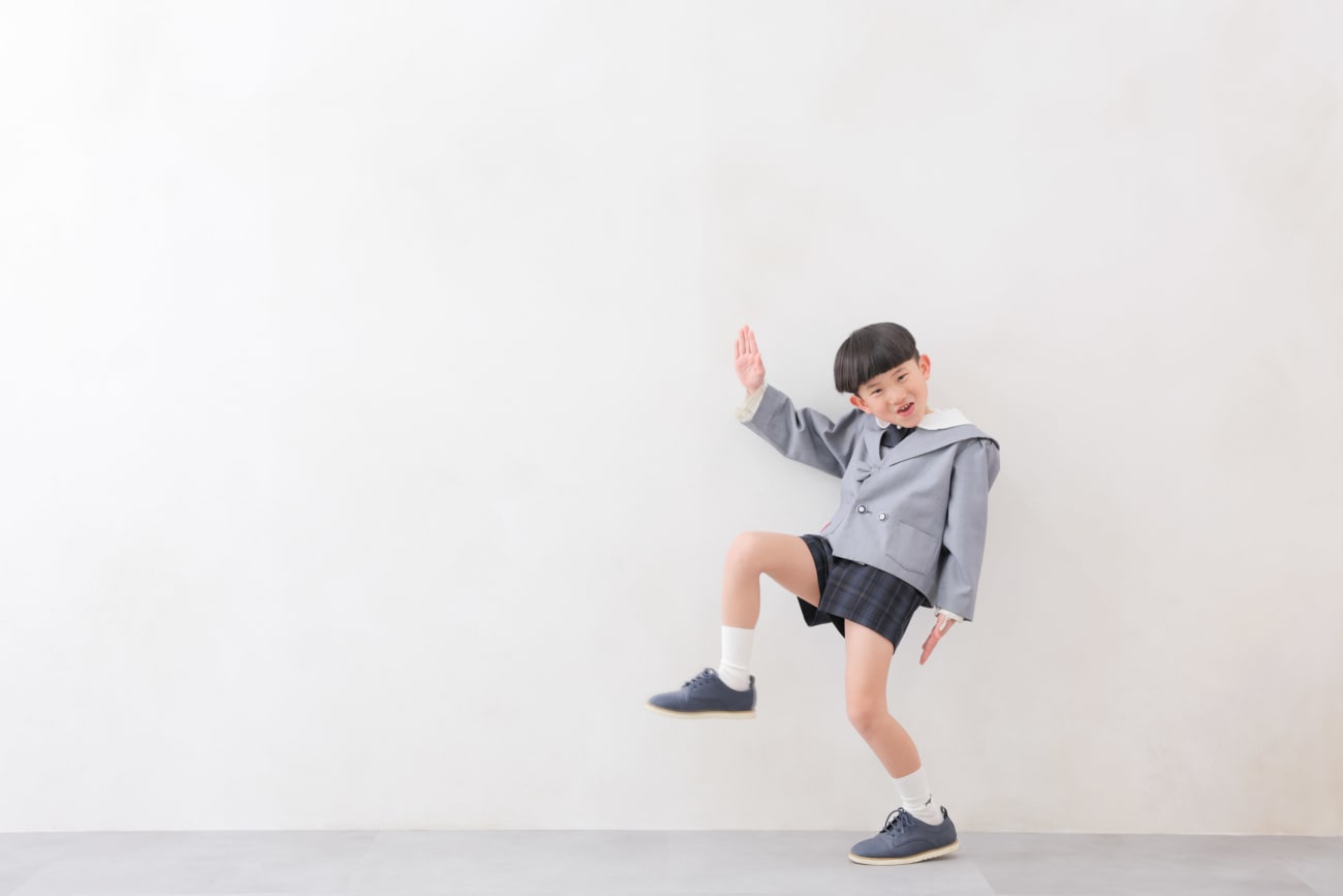 幼稚園の制服で！！