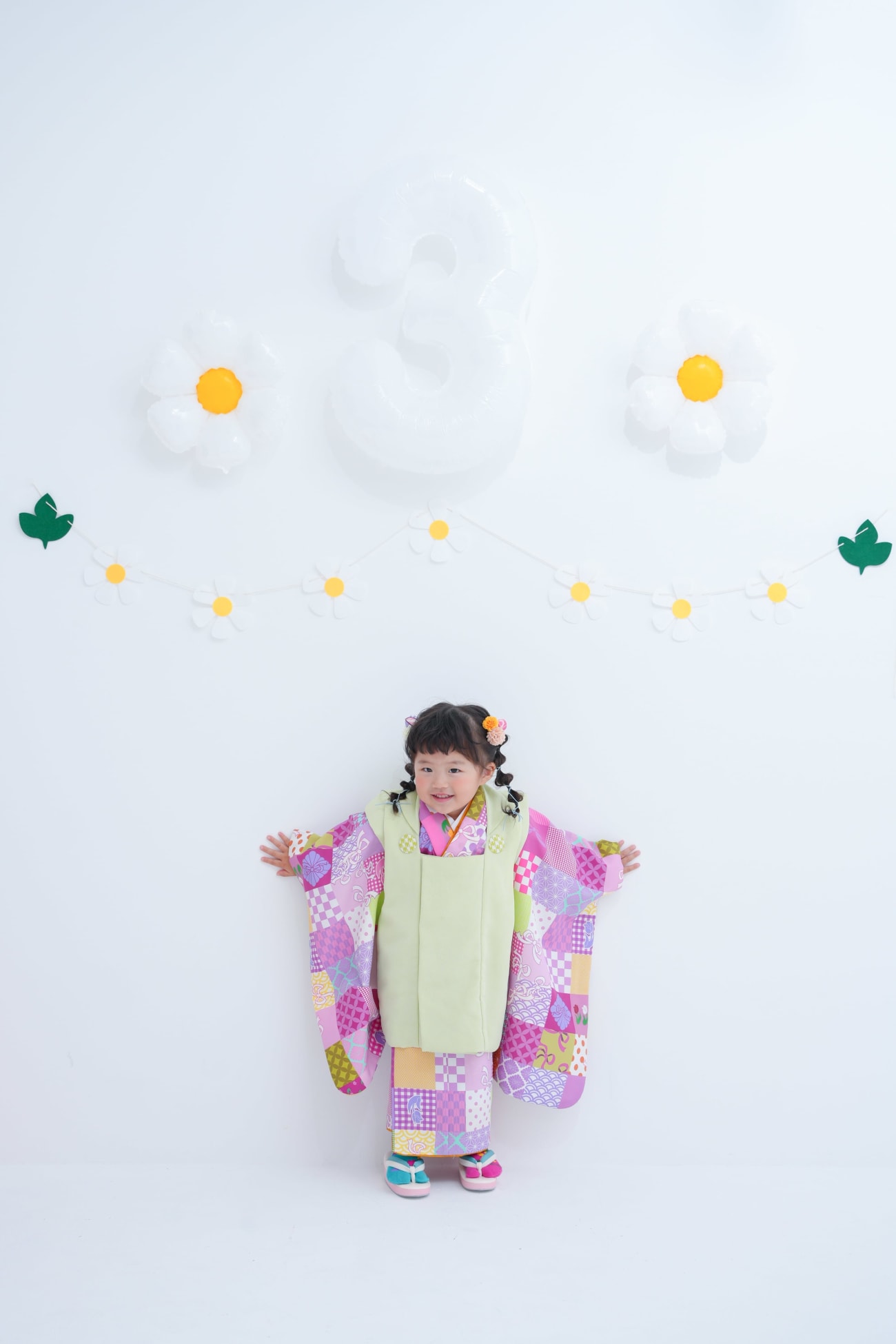 お持ち込みのバルーンで元気に可愛く🎈