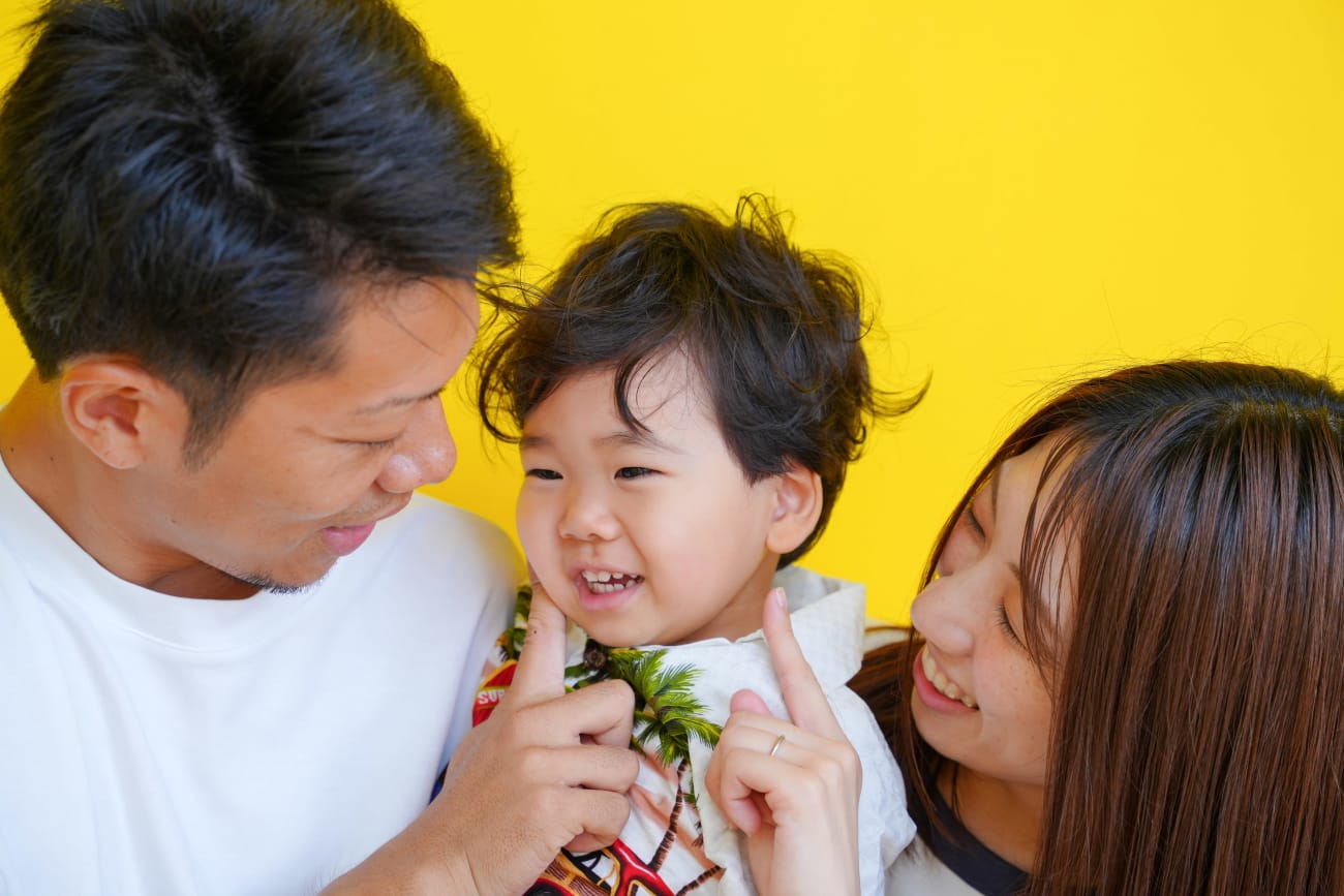 パパママとの仲良しショット！