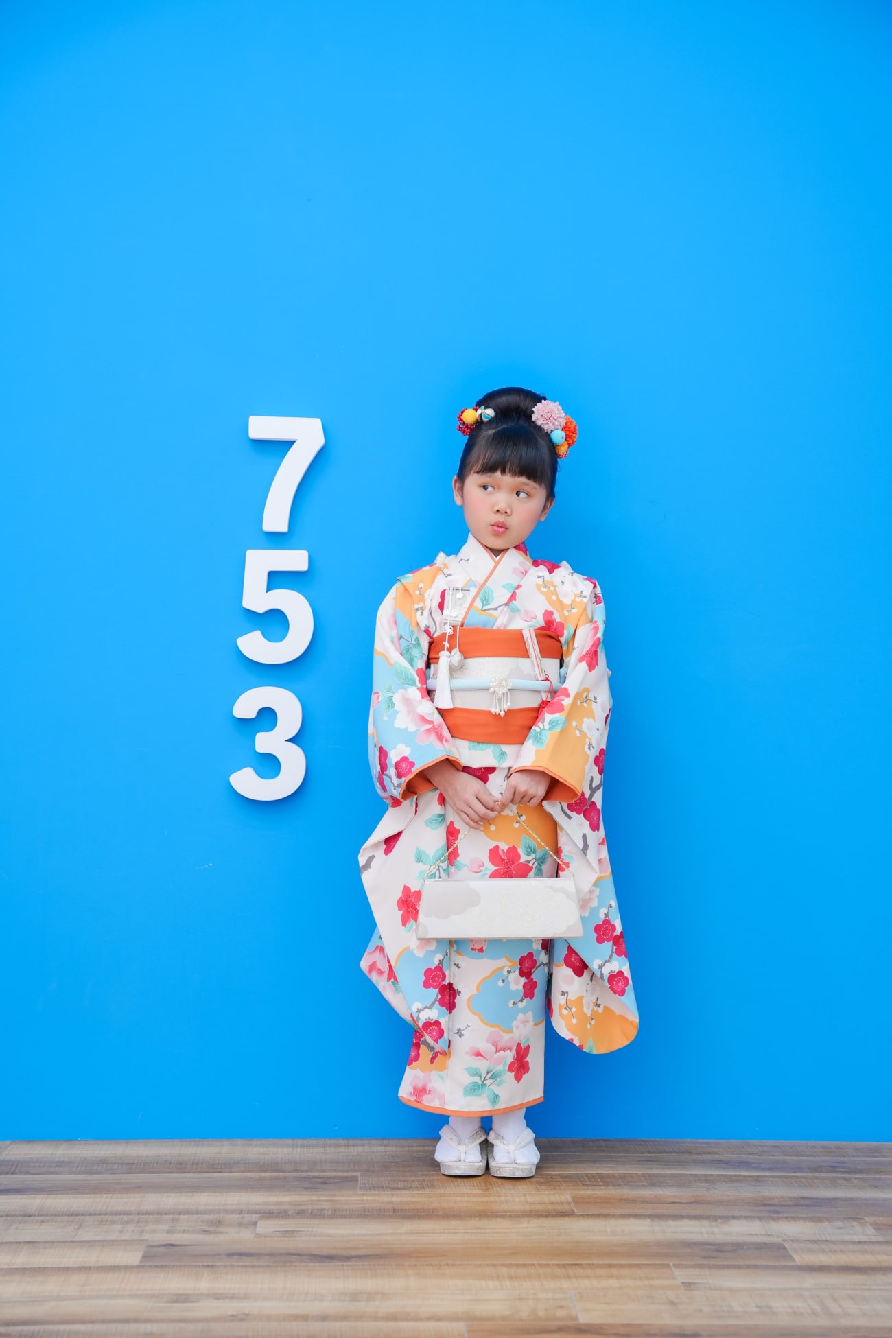 お着物の全身ショットもわすれずに♪