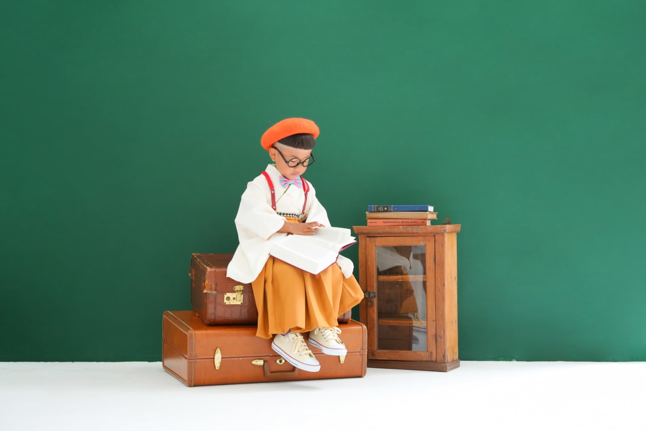 メガネをかけて🤓