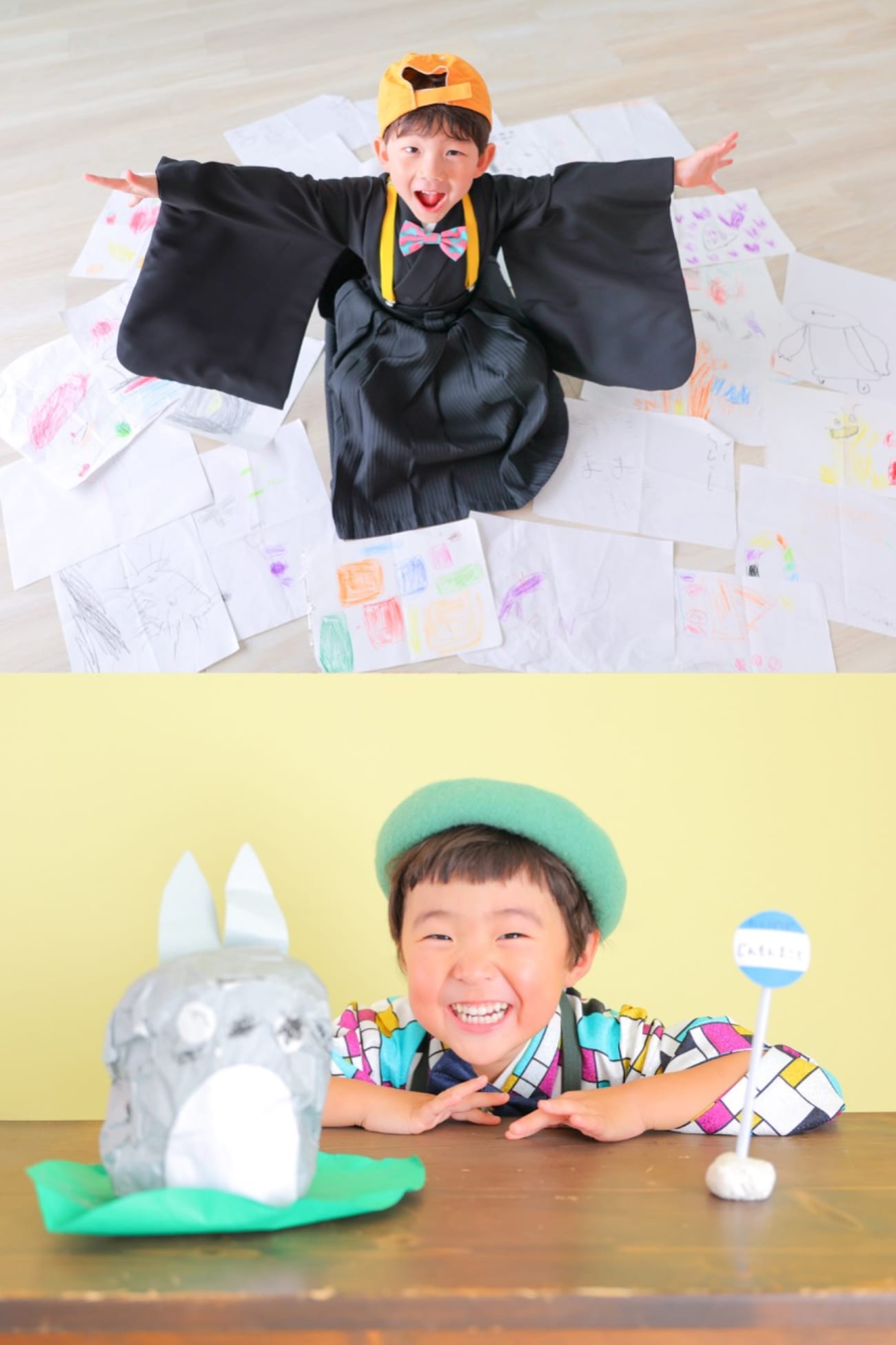幼稚園や保育園で作った作品も、大切な思い出として残せます📸