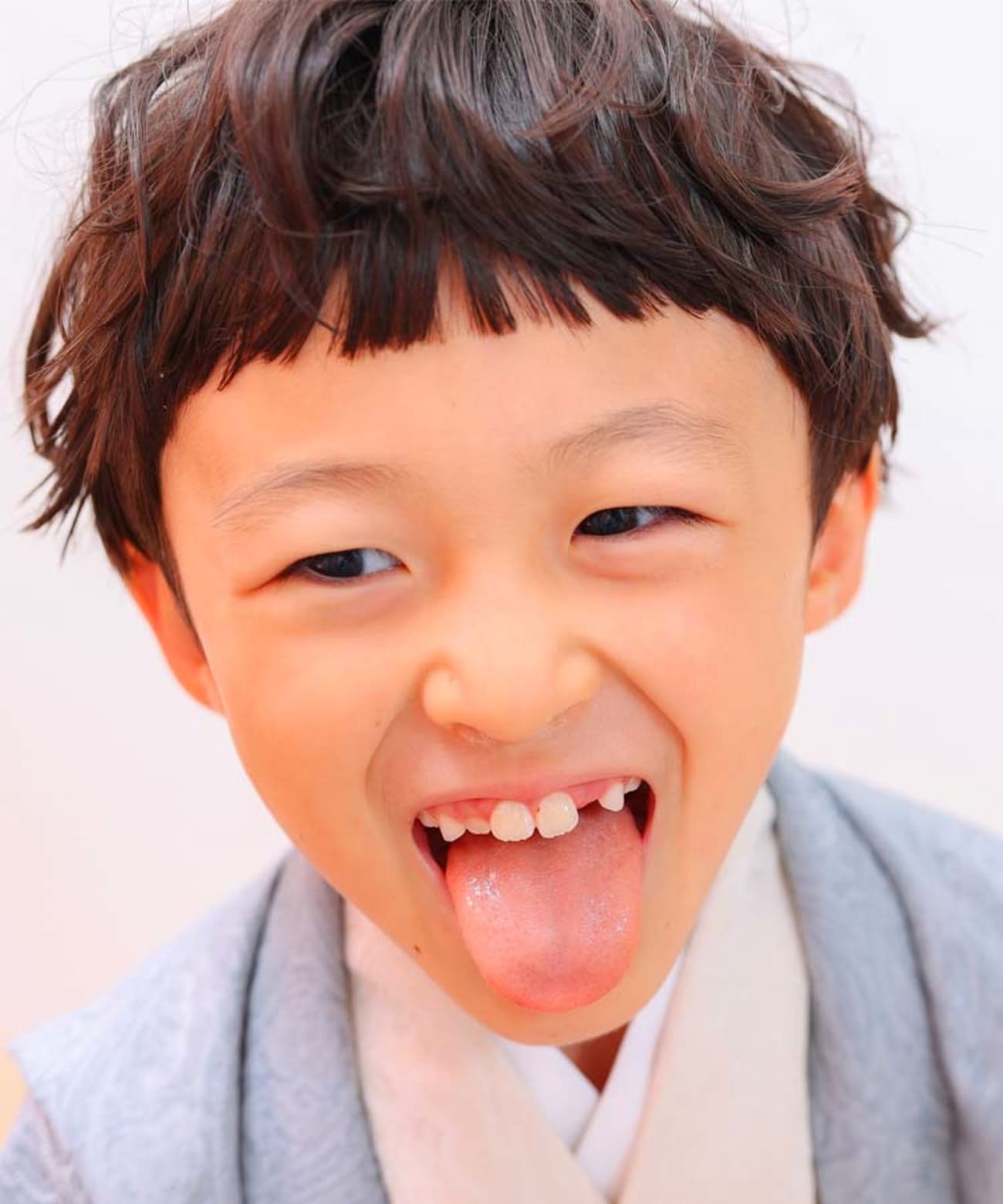 男の子の七五三ヘアメイクもお任せください。