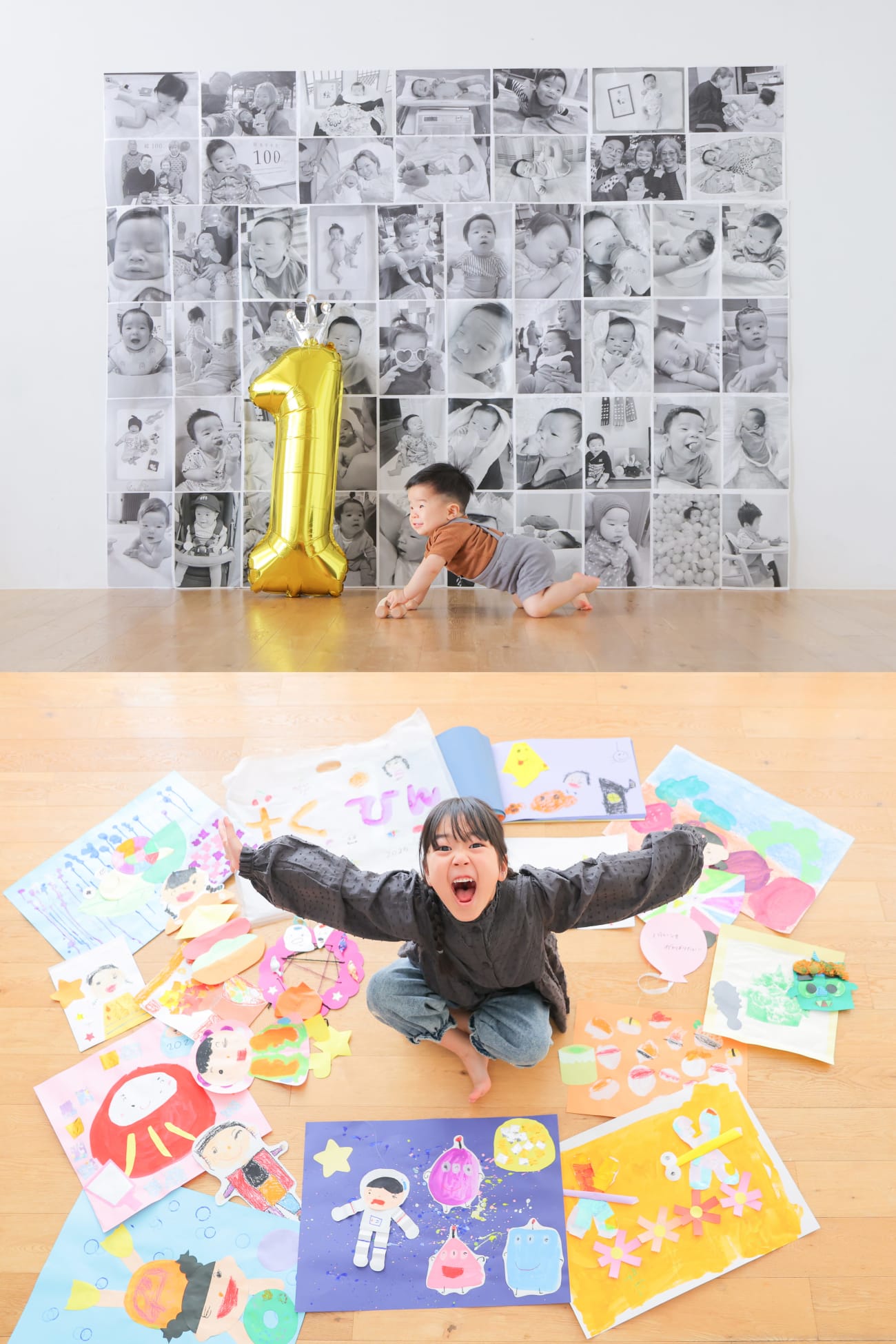 お子様の成長過程も！