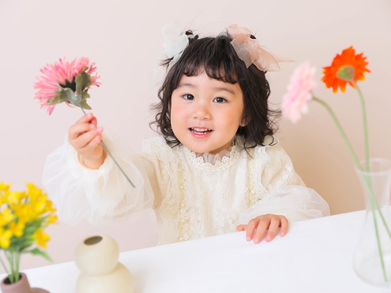 お持ち込み頂いたドレスを着て☆