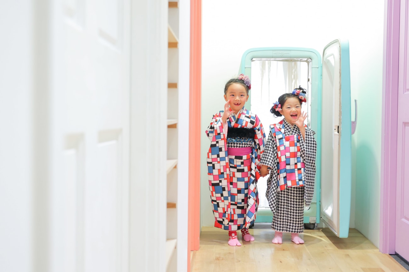 撮影スタート！！この廊下も撮影スポットに！！