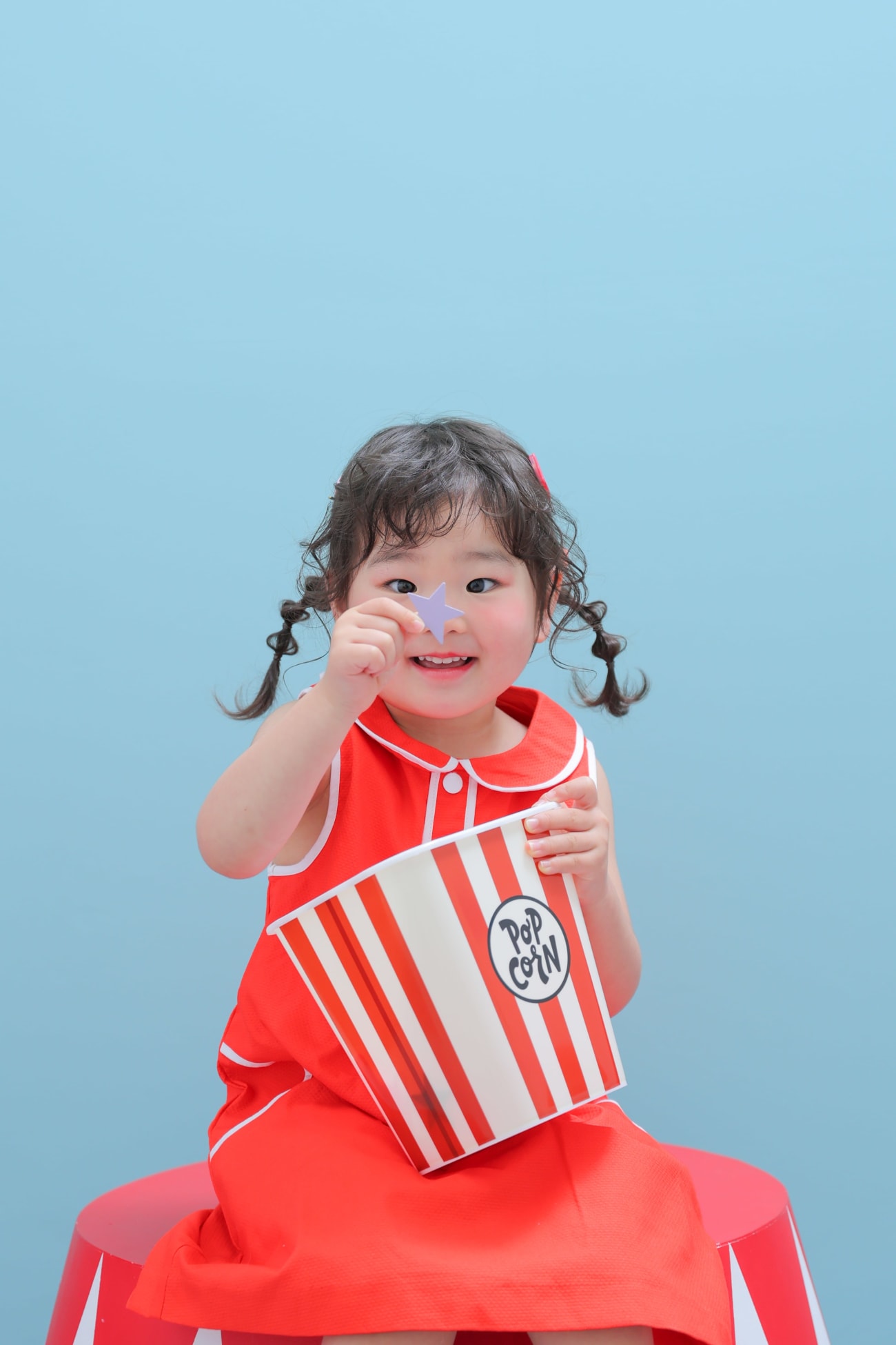 寄り目ショットで👀