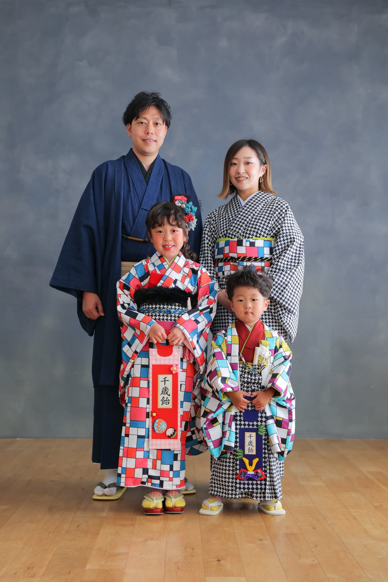 HAPISTAオリジナル着物でご家族撮影📸