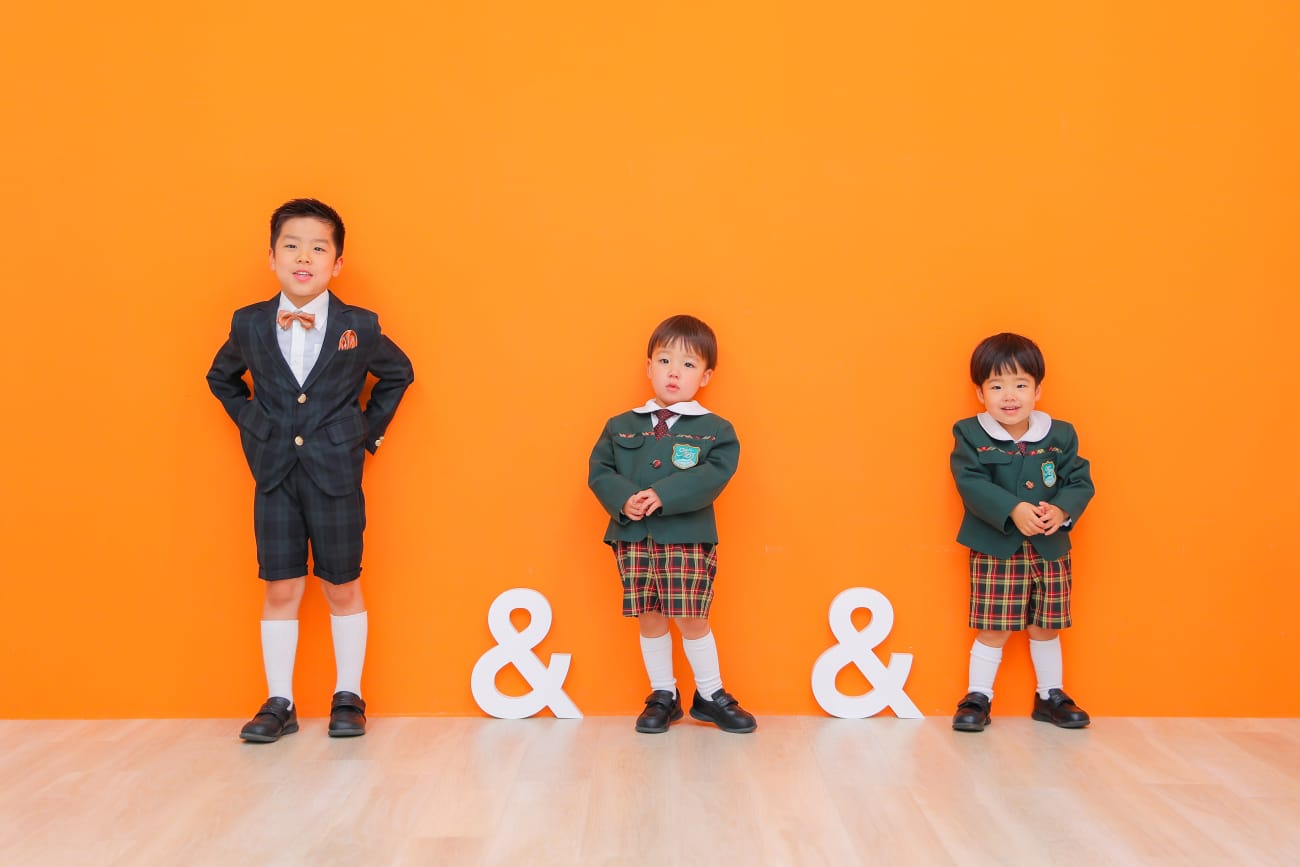 &マークで仲良しショット📷