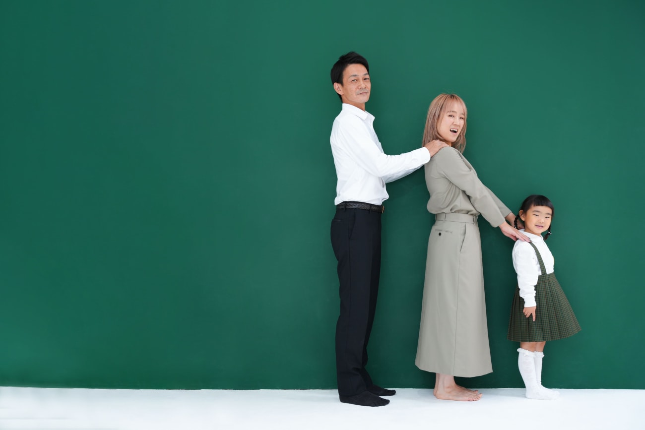 去年と同じポーズで🎵