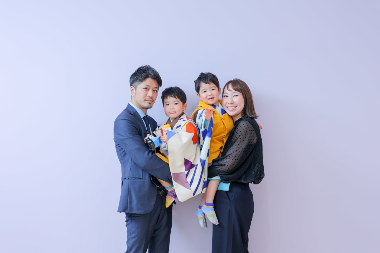家族写真もしっかり撮影⭐️