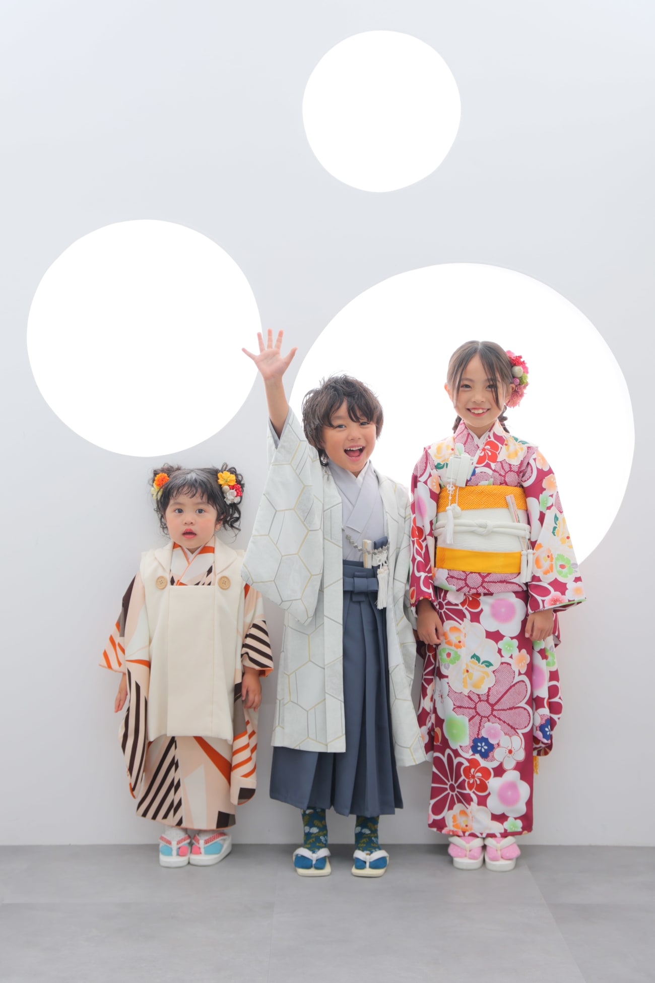 3人&家族写真もしっかりと📸