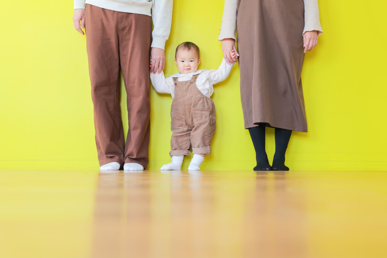 1歳だって最初はドキドキ。