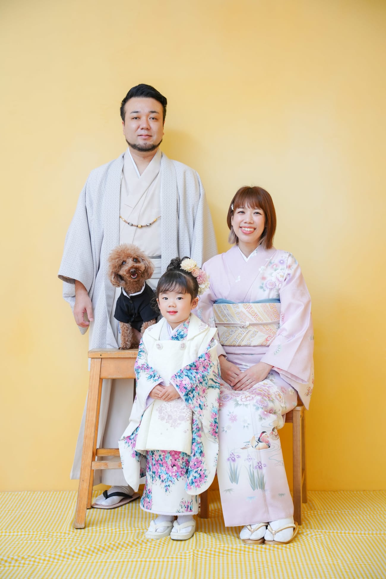 お着物でご家族写真📸⭐️