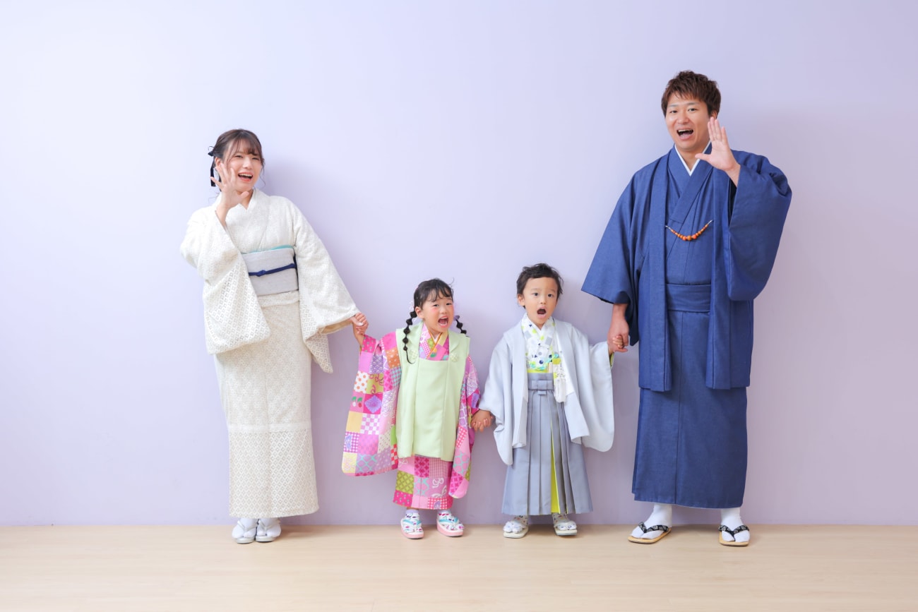 ご家族揃って👘