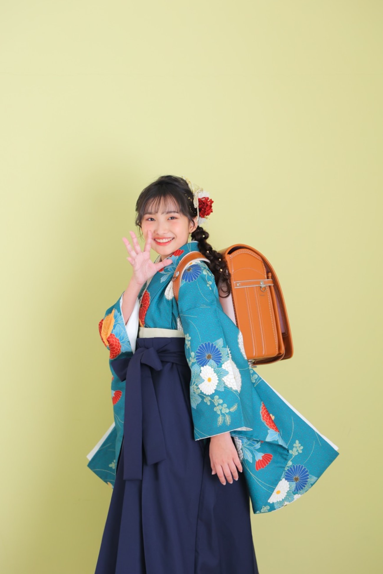 小学校卒業記念の袴フォト🌸