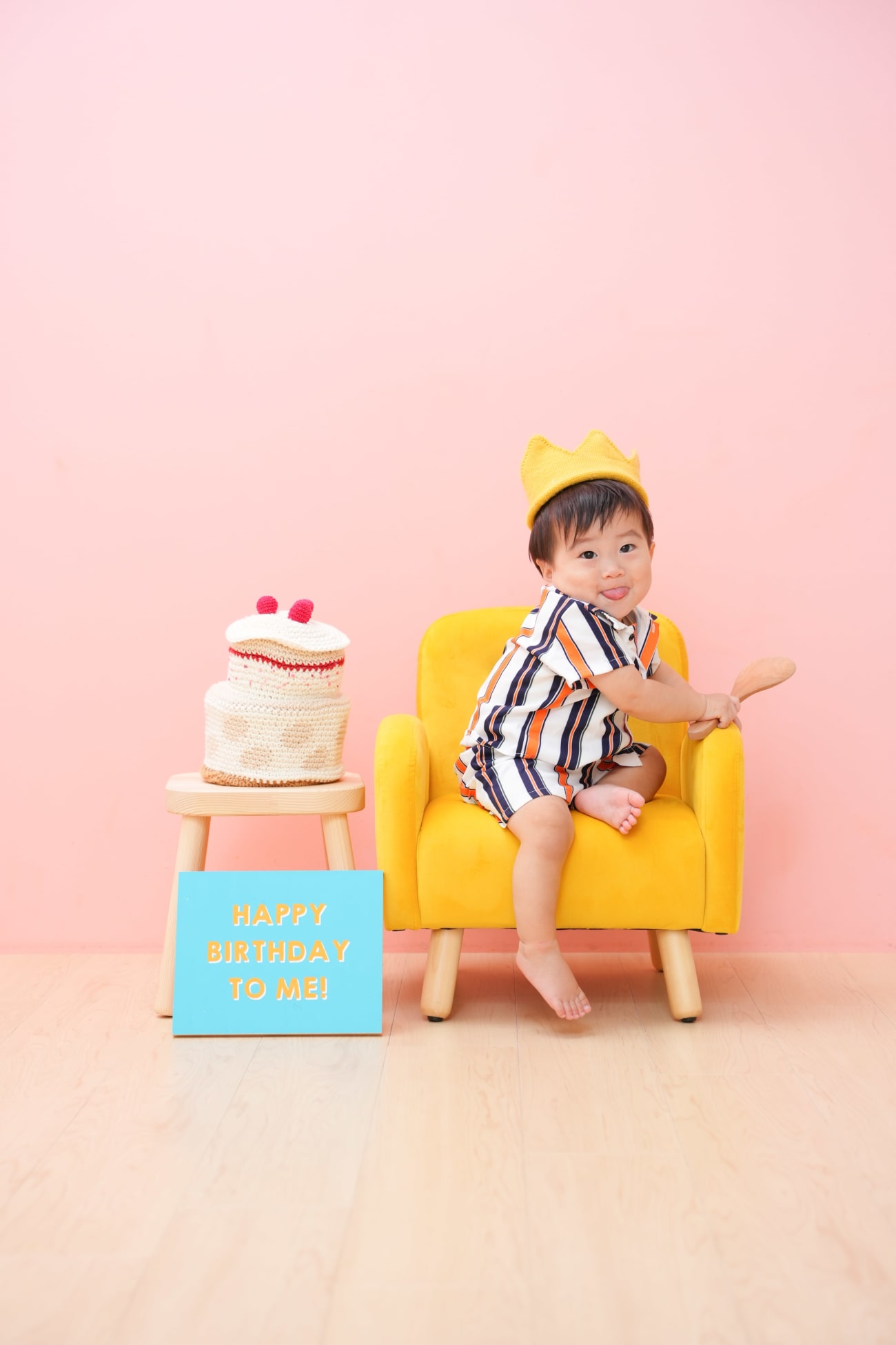 お次は誕生日の主役さんの特等席に！！