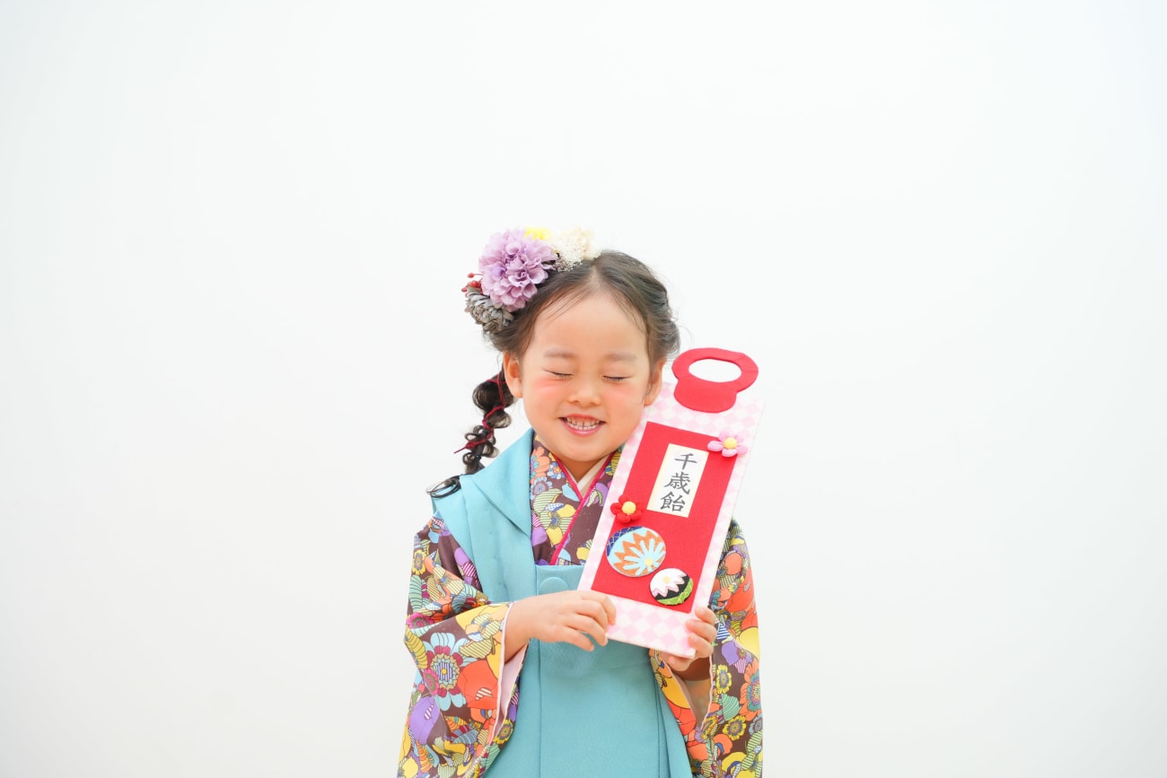 🍬まずは定番の千歳飴ショット🍬