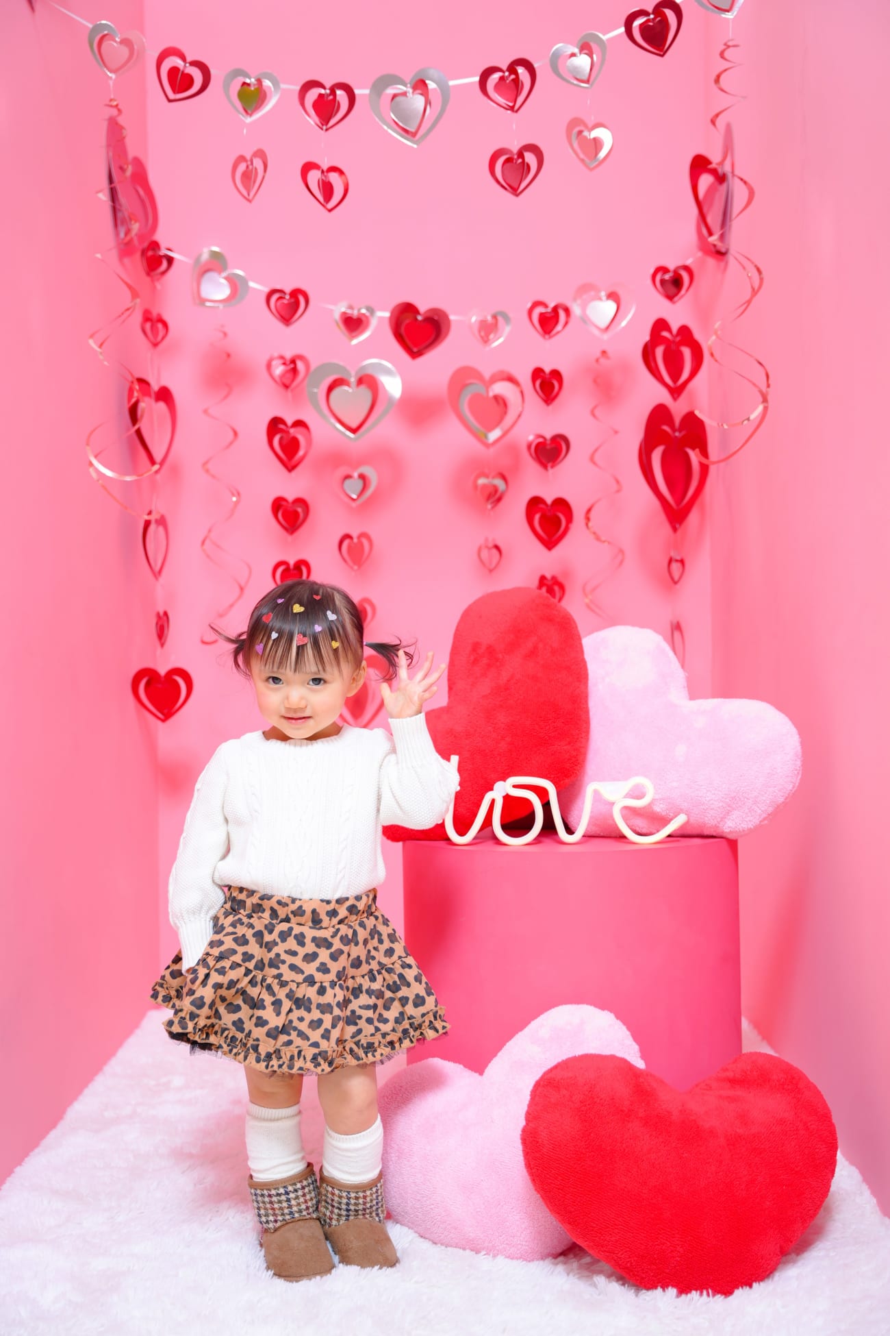 ❤️だらけのブースになりました！