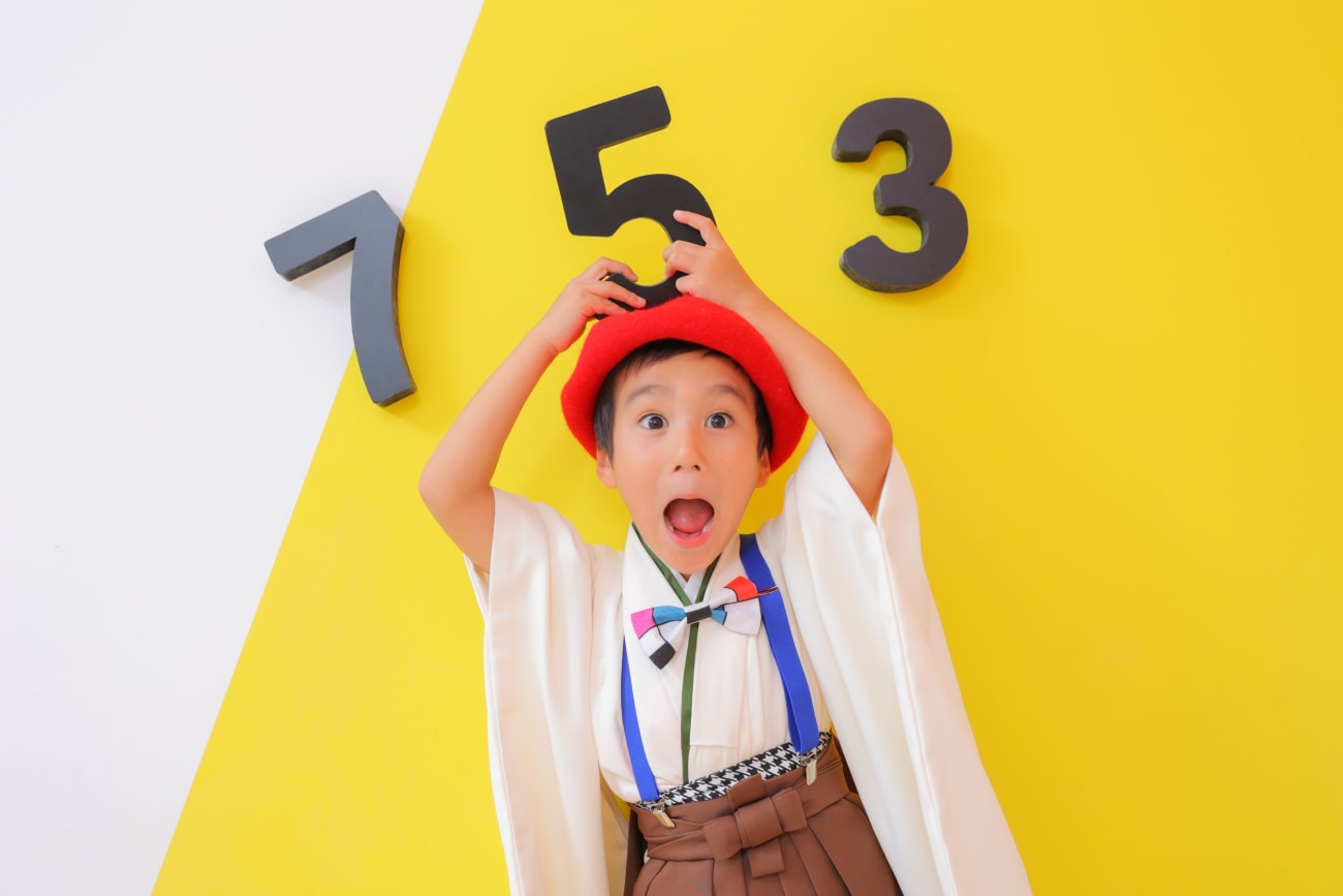 「753」の文字を持って・・・