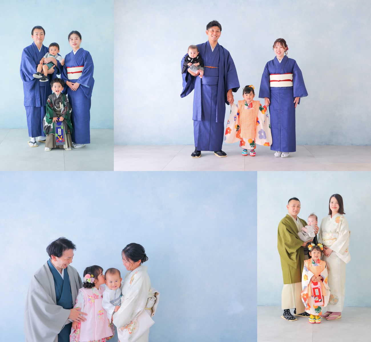 ⑤お付き添いの妹/弟も一緒に撮影