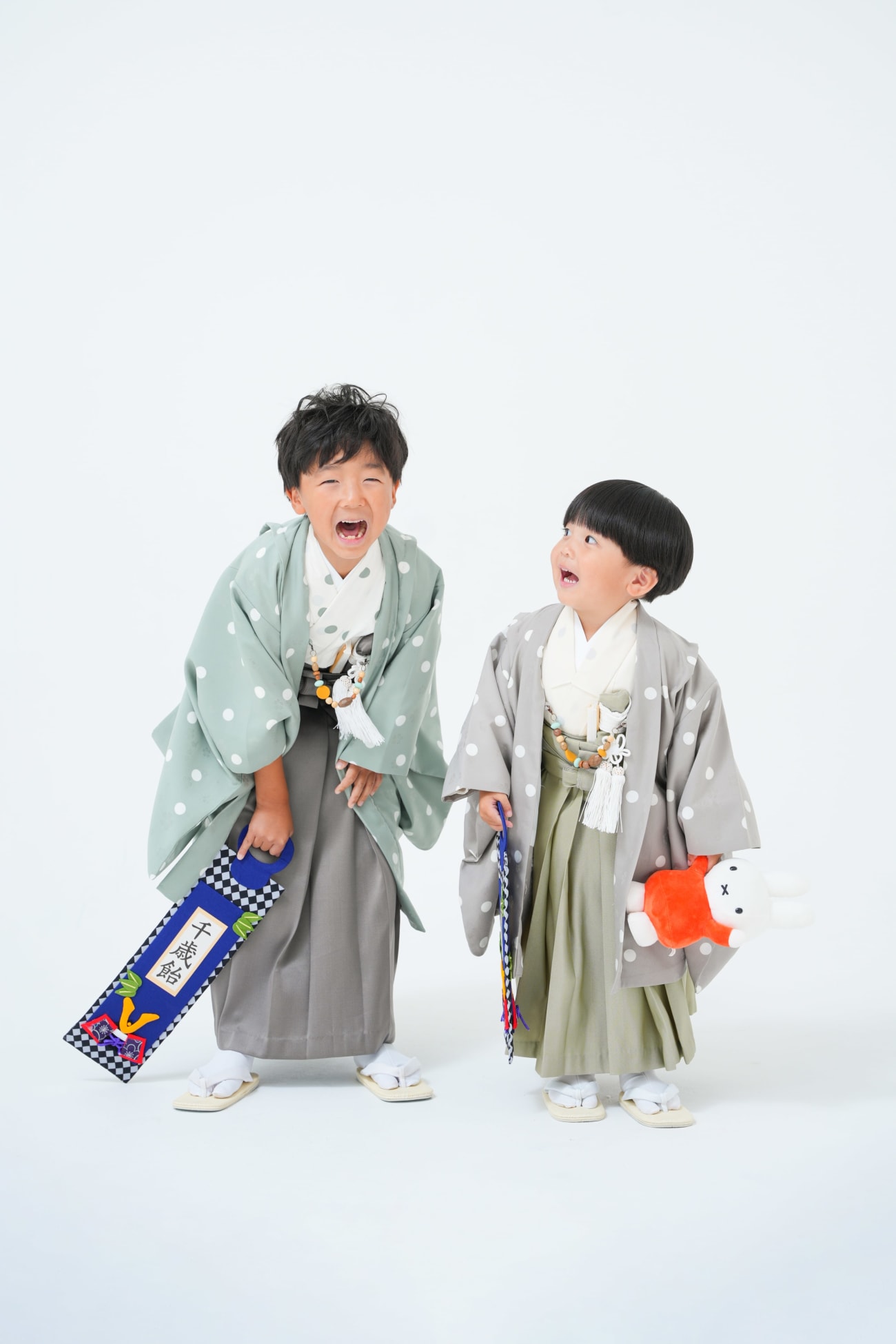 どっちが大きな声かな？