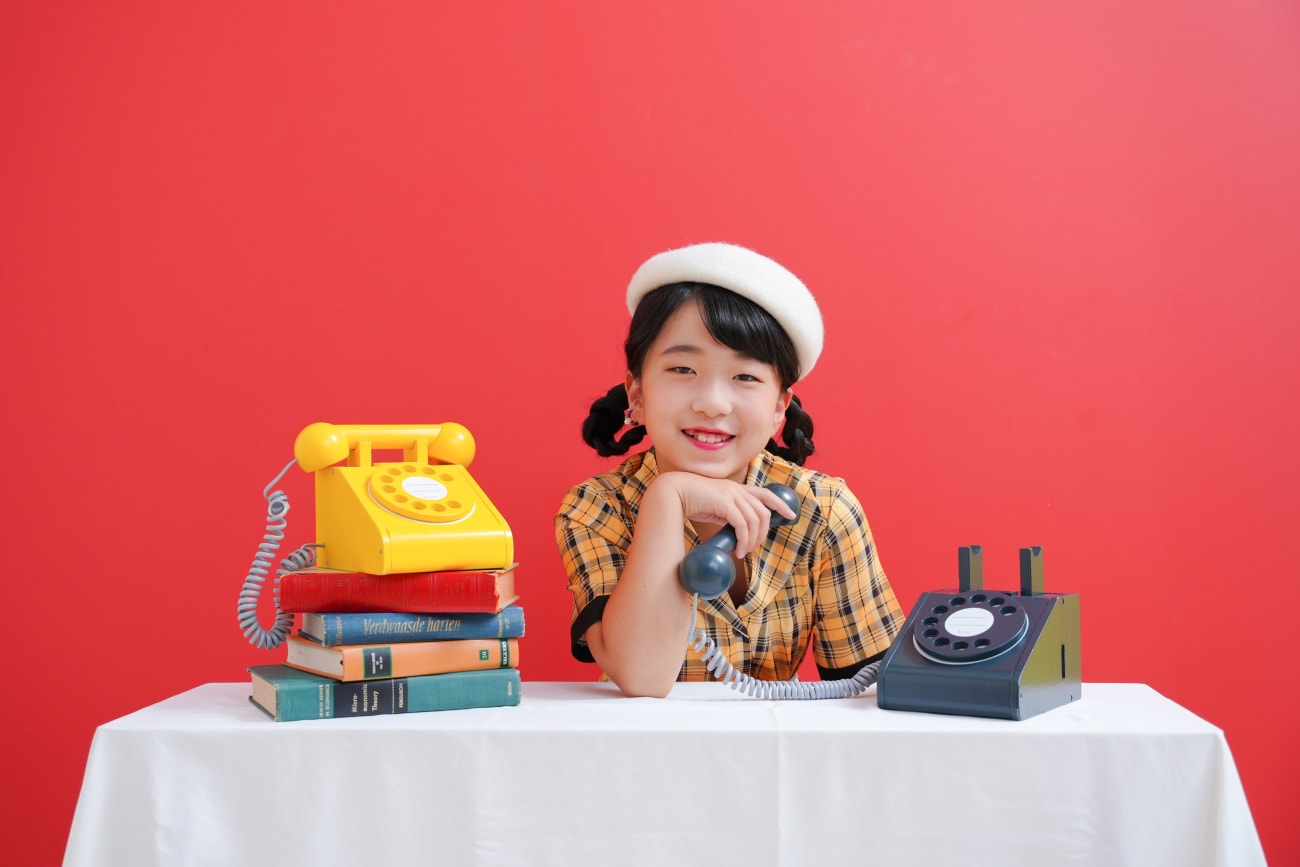 懐かしさのあるヘアメイク♡