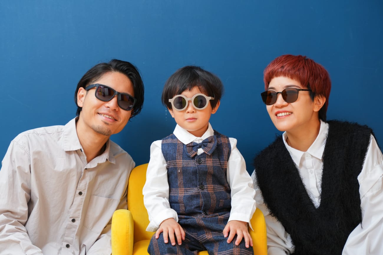 3歳のお誕生日はかっこよく🕶