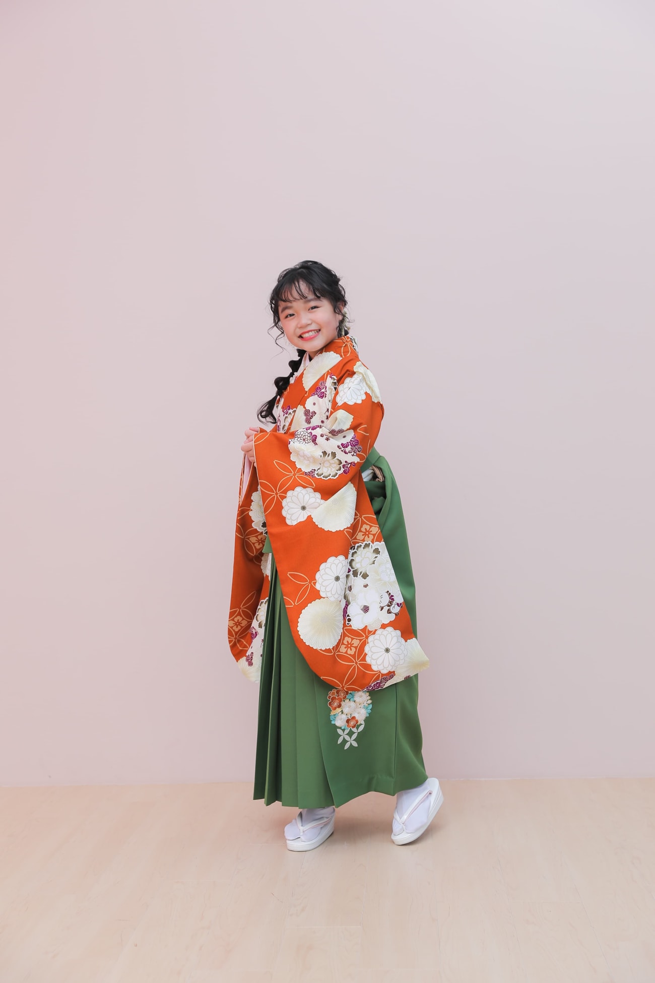 お着物は華やかに