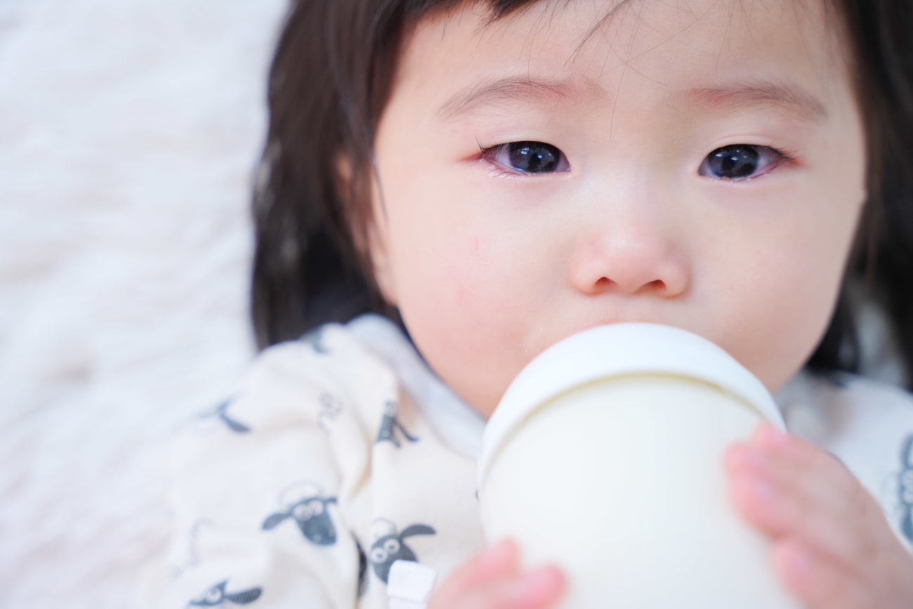 ミルクも上手に飲めたよ🍼