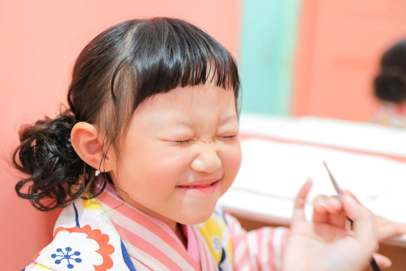 まずはお支度シーンから💄💕