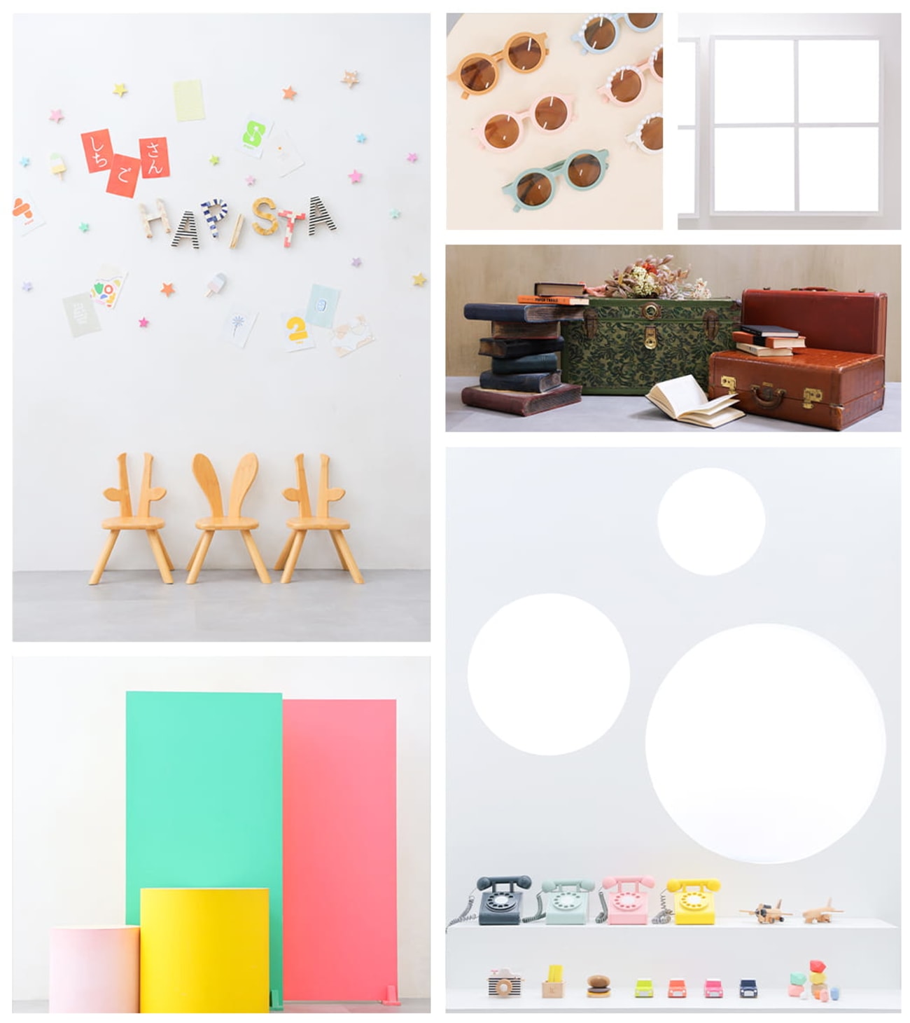 まだまだ！西宮オリジナルの背景たくさん🧸