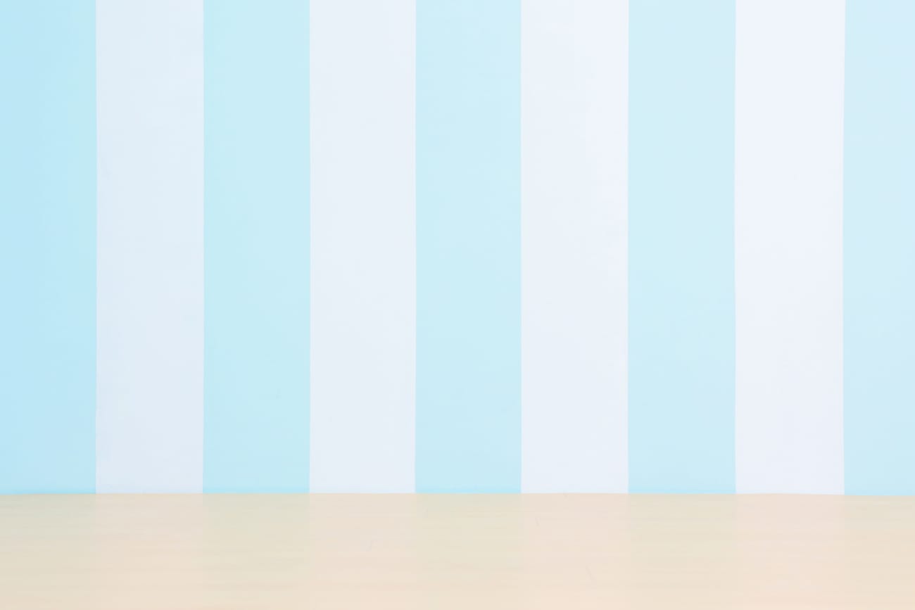 ストライプのお壁🍬