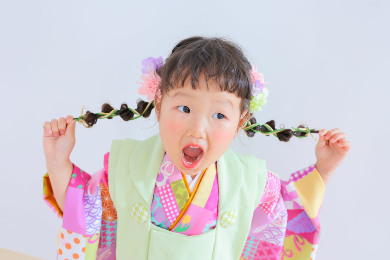 たまねぎヘアを持って♪