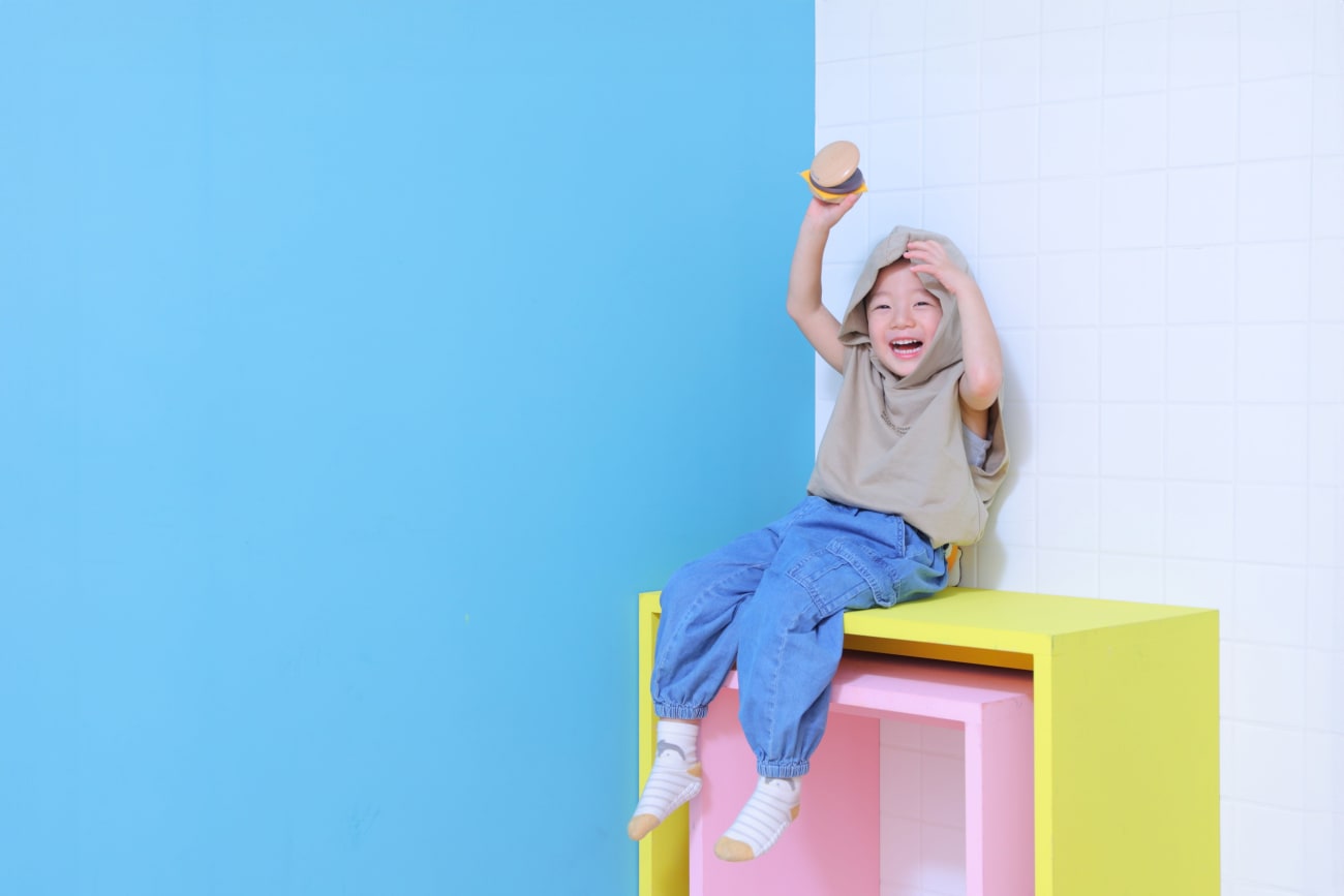 フードを被って🇺🇸🍔